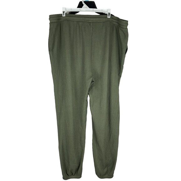 Como Blu Womens Jogger Pants 1X Olive Green - Picture 3 of 7
